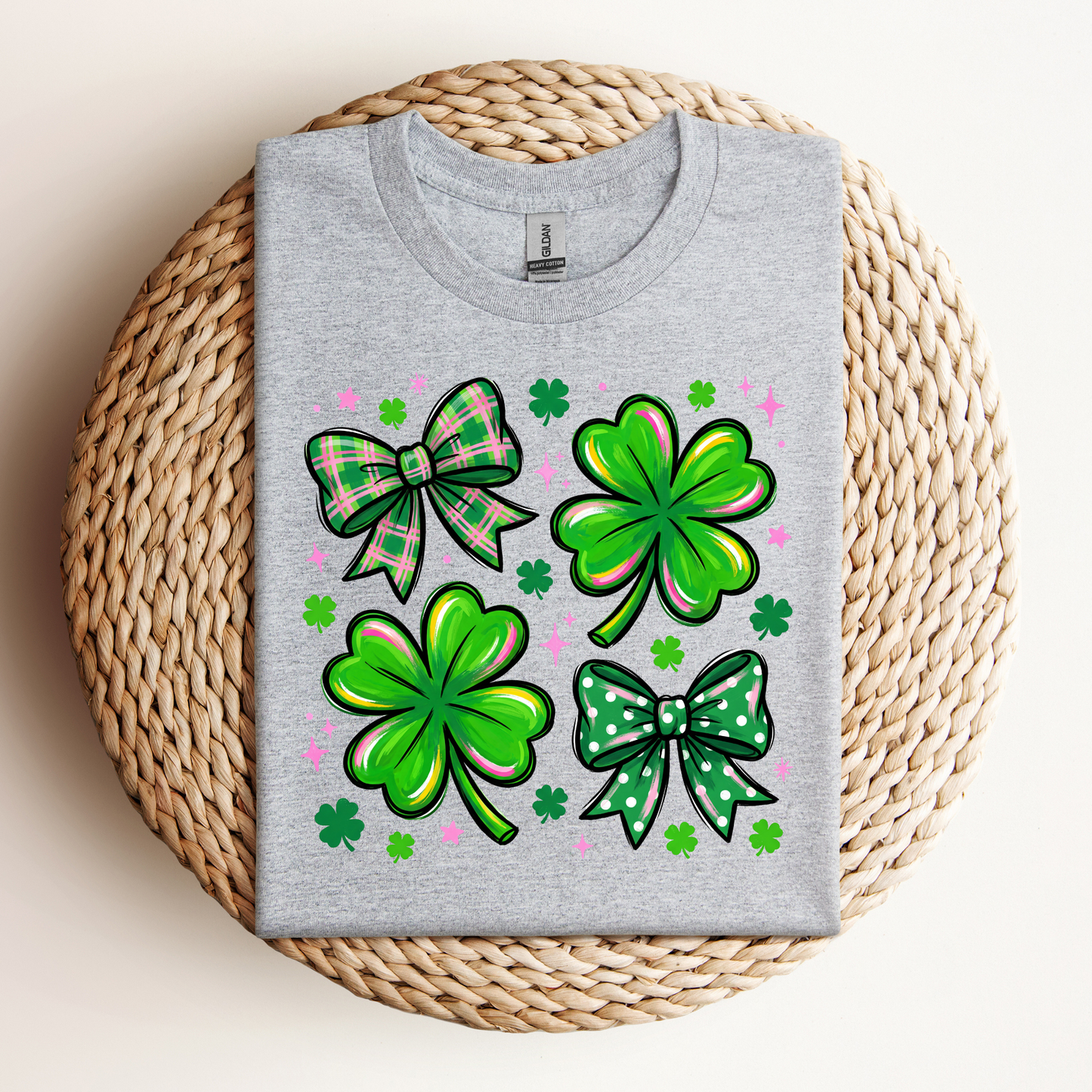 St. Patties Coquette Clover Shirt