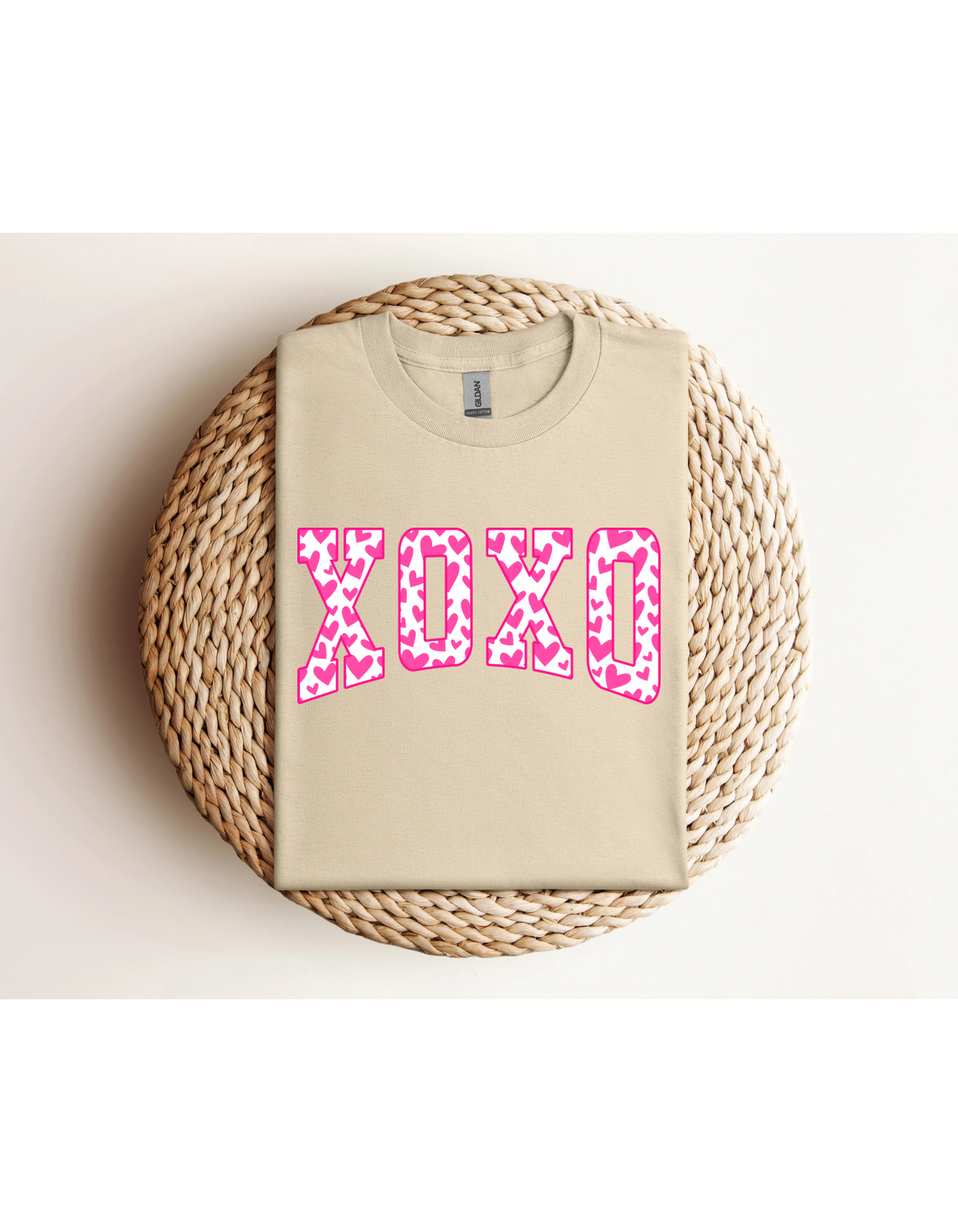XOXO Pink Hearts Shirt