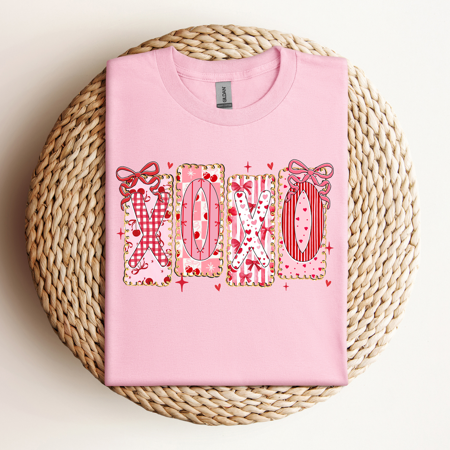 XOXO Valentine’s Coquette Shirt