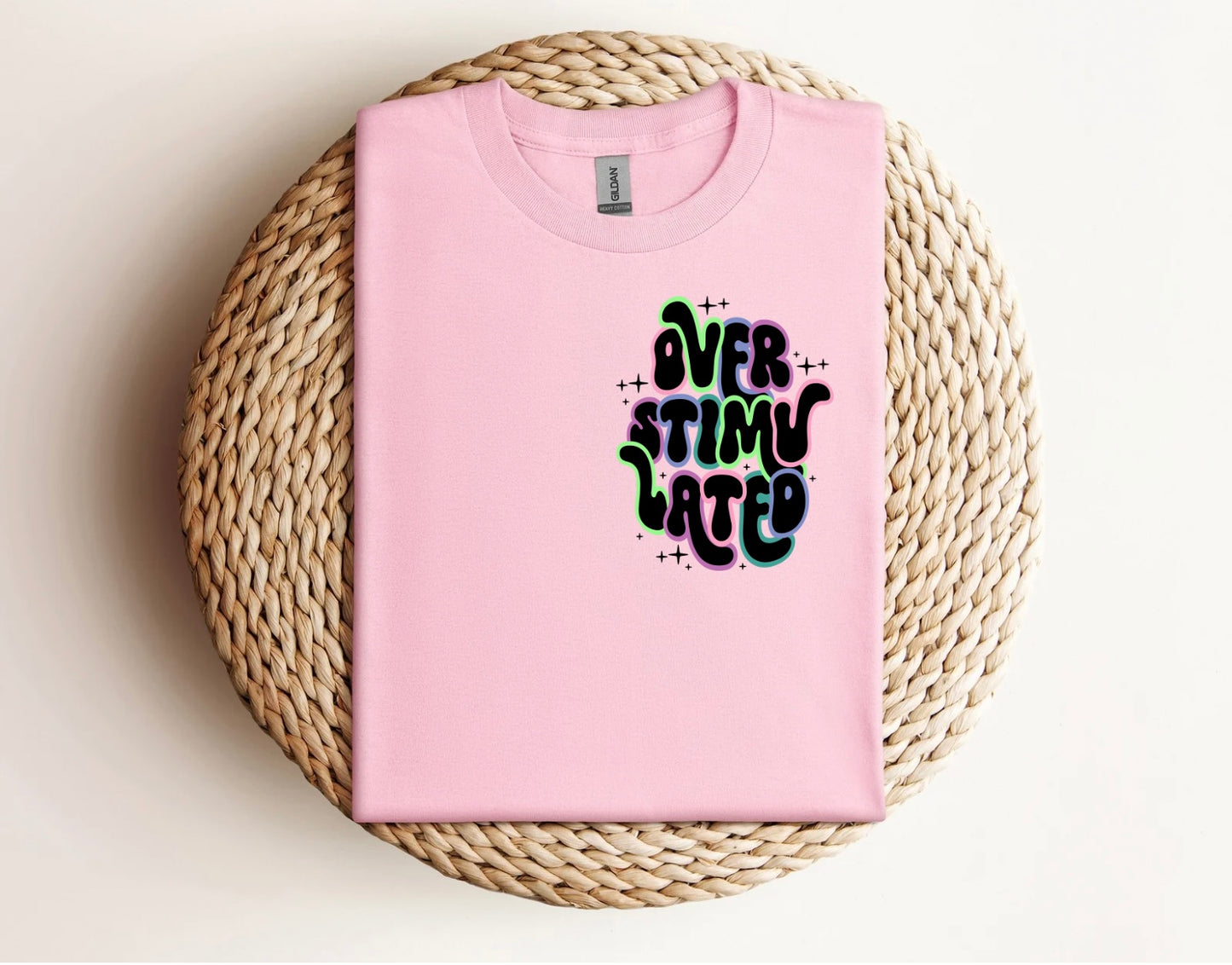 Overstimulated Neon Shirt