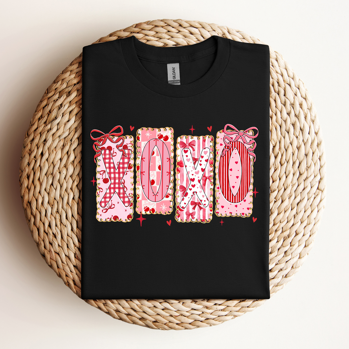 XOXO Valentine’s Coquette Shirt