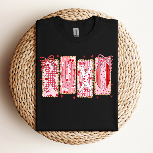XOXO Valentine’s Coquette Shirt