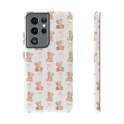 Coquette Teddy Bear Phone Case