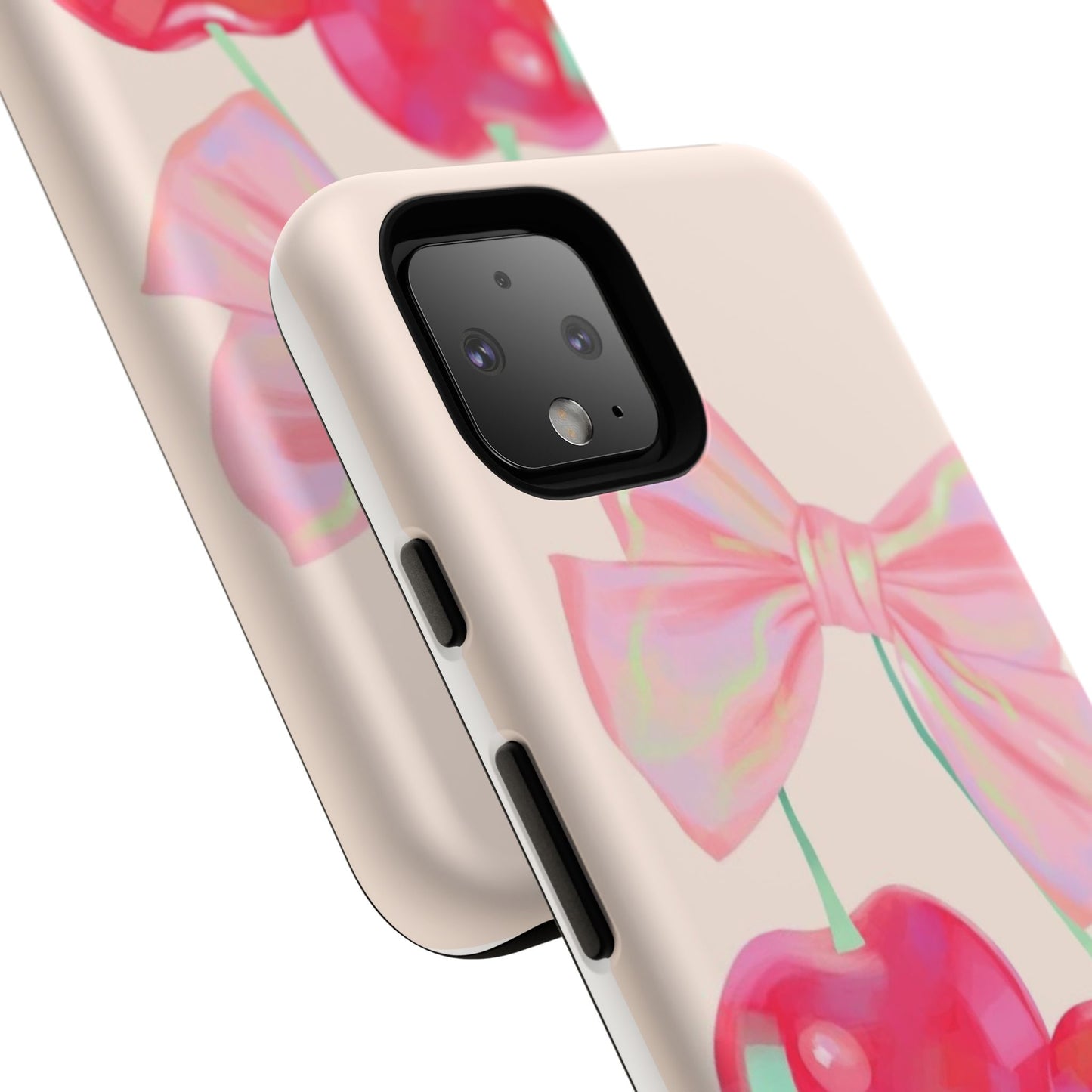 Cherry Bow Pink Phone Case