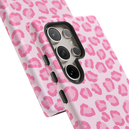 Pink Cheetah Print Phone Case for iPhone and Samsung
