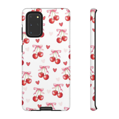 Cherry Coquette Cute Durable Tough Phone Case