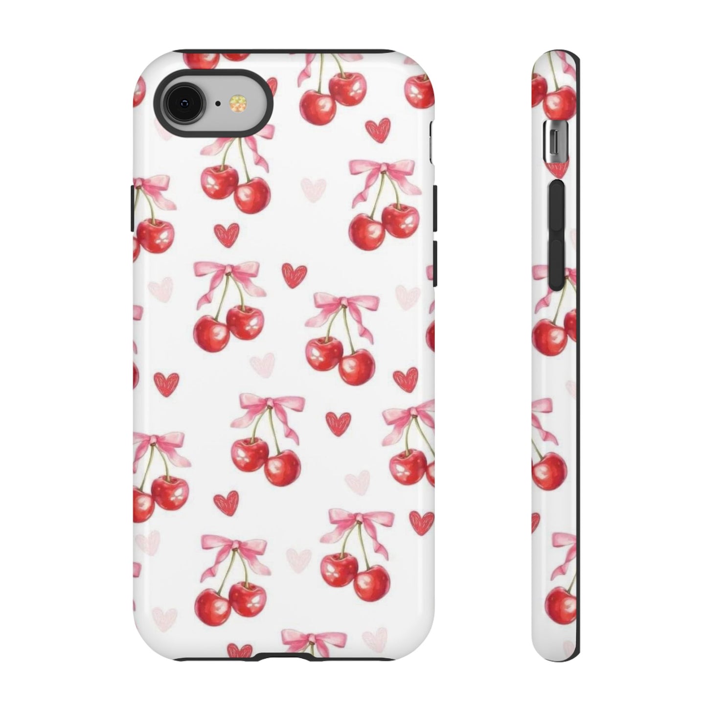 Cherry Coquette Cute Durable Tough Phone Case