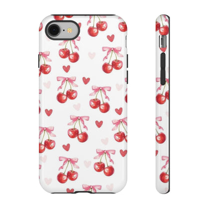 Cherry Coquette Cute Durable Tough Phone Case