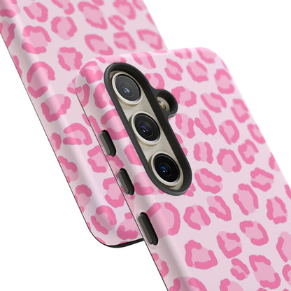 Pink Cheetah Print Phone Case for iPhone and Samsung