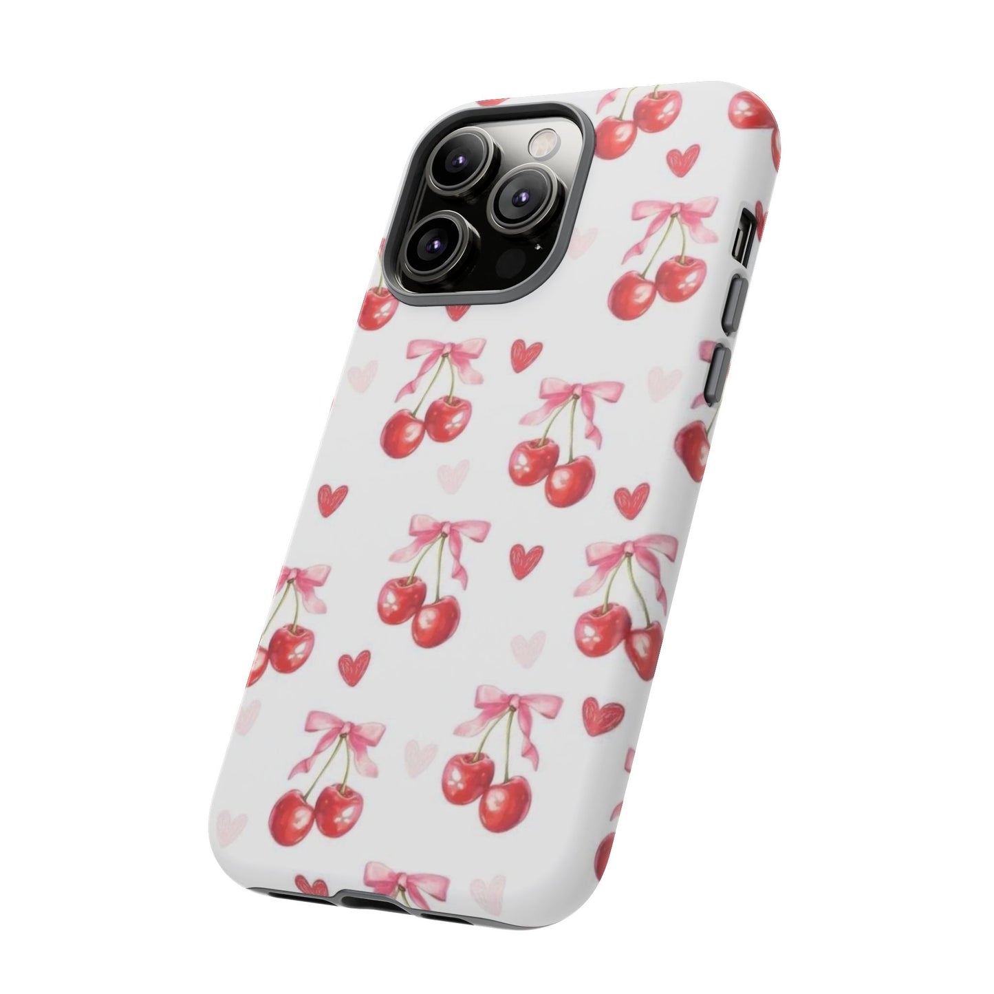 Cherry Coquette Cute Durable Tough Phone Case