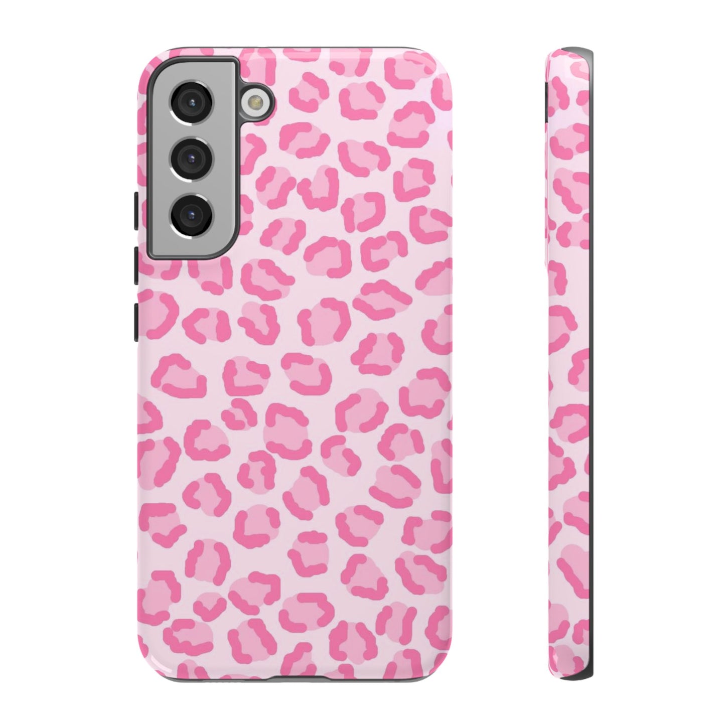 Pink Cheetah Print Phone Case for iPhone and Samsung