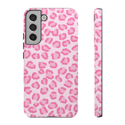 Pink Cheetah Print Phone Case for iPhone and Samsung