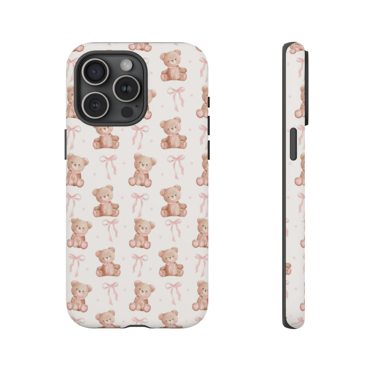 Coquette Teddy Bear Phone Case