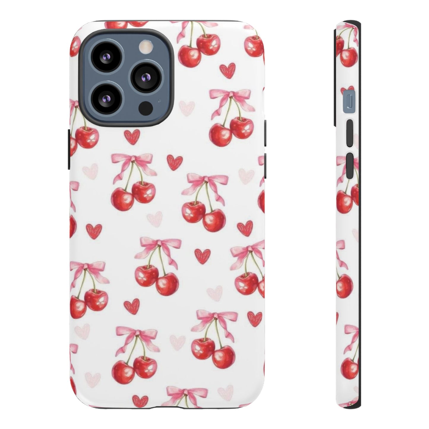 Cherry Coquette Cute Durable Tough Phone Case