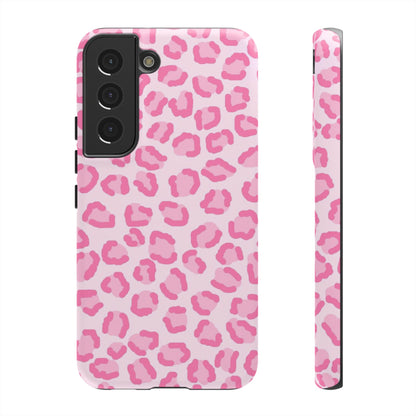 Pink Cheetah Print Phone Case for iPhone and Samsung