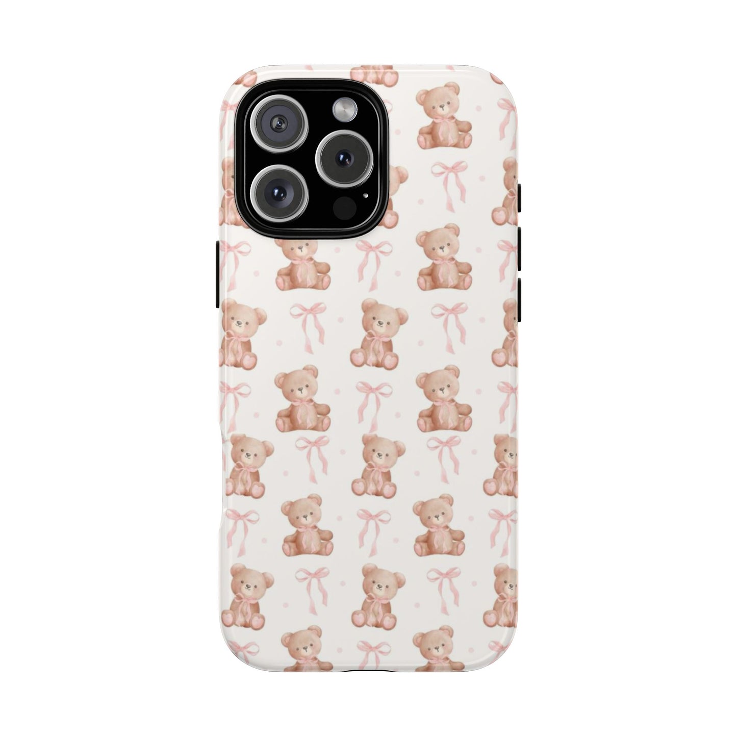 Coquette Teddy Bear Phone Case
