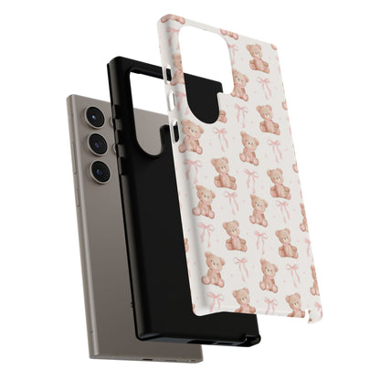 Coquette Teddy Bear Phone Case