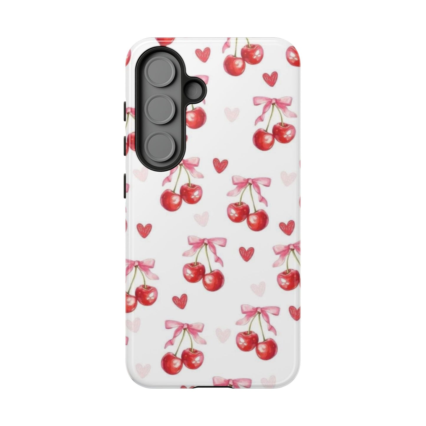 Cherry Coquette Cute Durable Tough Phone Case
