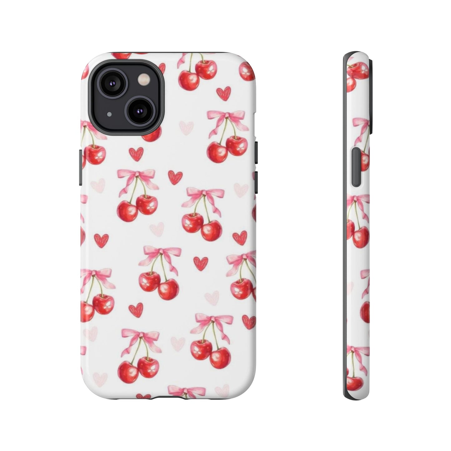 Cherry Coquette Cute Durable Tough Phone Case