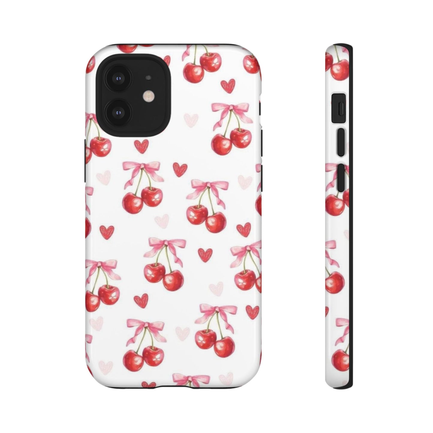 Cherry Coquette Cute Durable Tough Phone Case