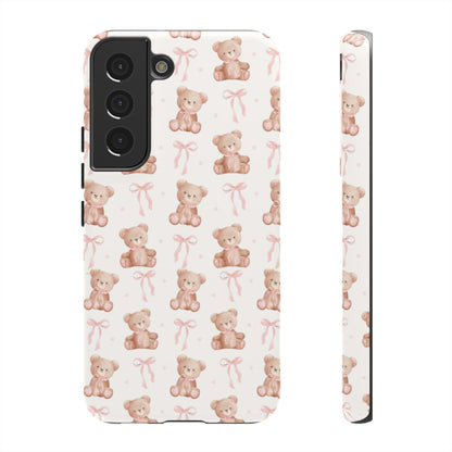 Coquette Teddy Bear Phone Case