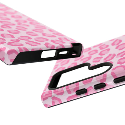 Pink Cheetah Print Phone Case for iPhone and Samsung