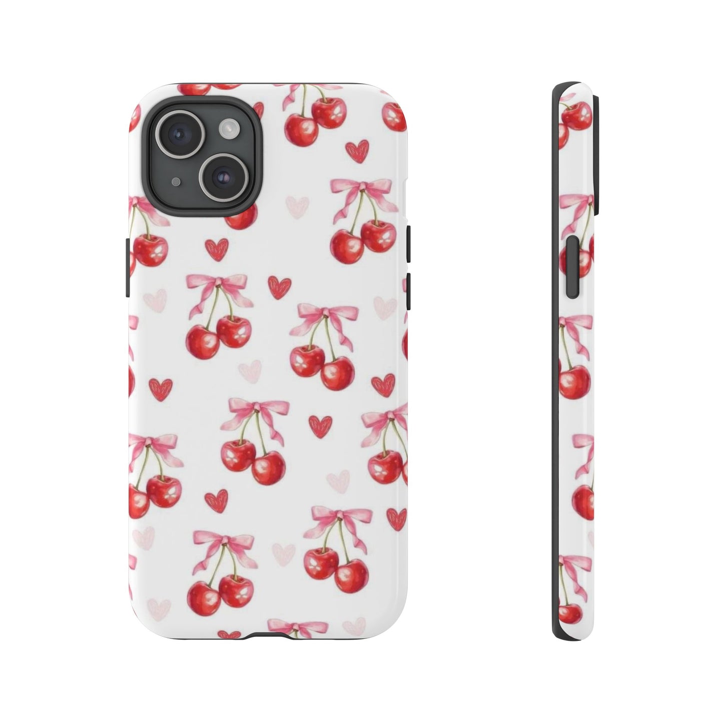 Cherry Coquette Cute Durable Tough Phone Case