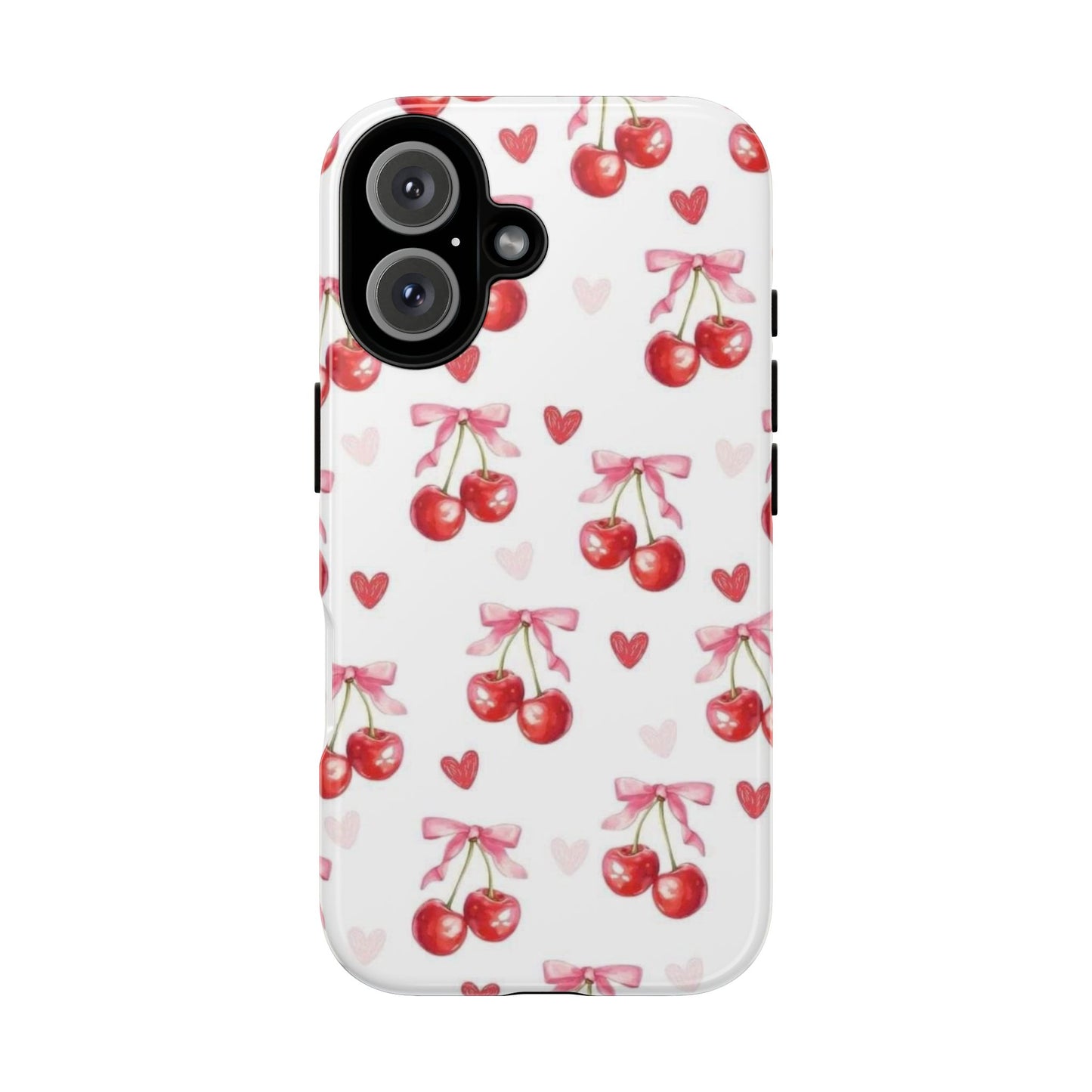 Cherry Coquette Cute Durable Tough Phone Case