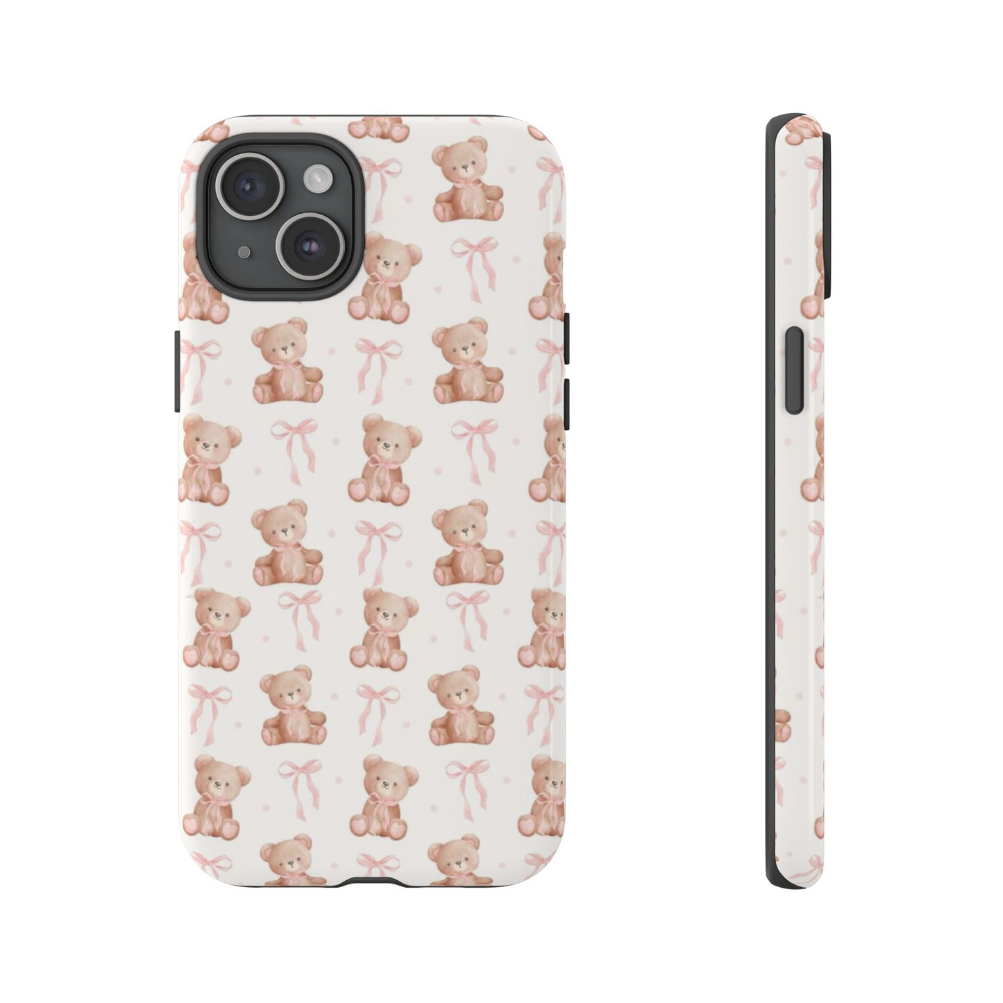 Coquette Teddy Bear Phone Case