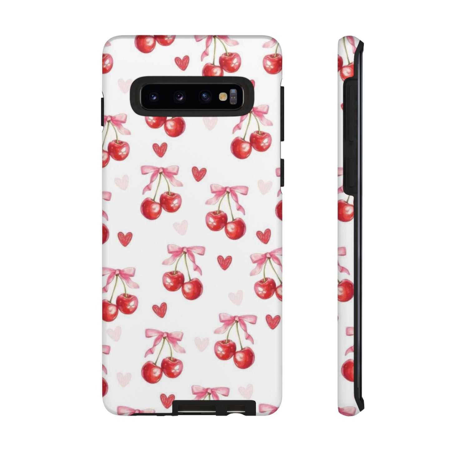 Cherry Coquette Cute Durable Tough Phone Case