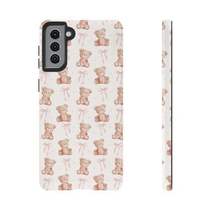 Coquette Teddy Bear Phone Case