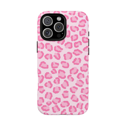 Pink Cheetah Print Phone Case for iPhone and Samsung