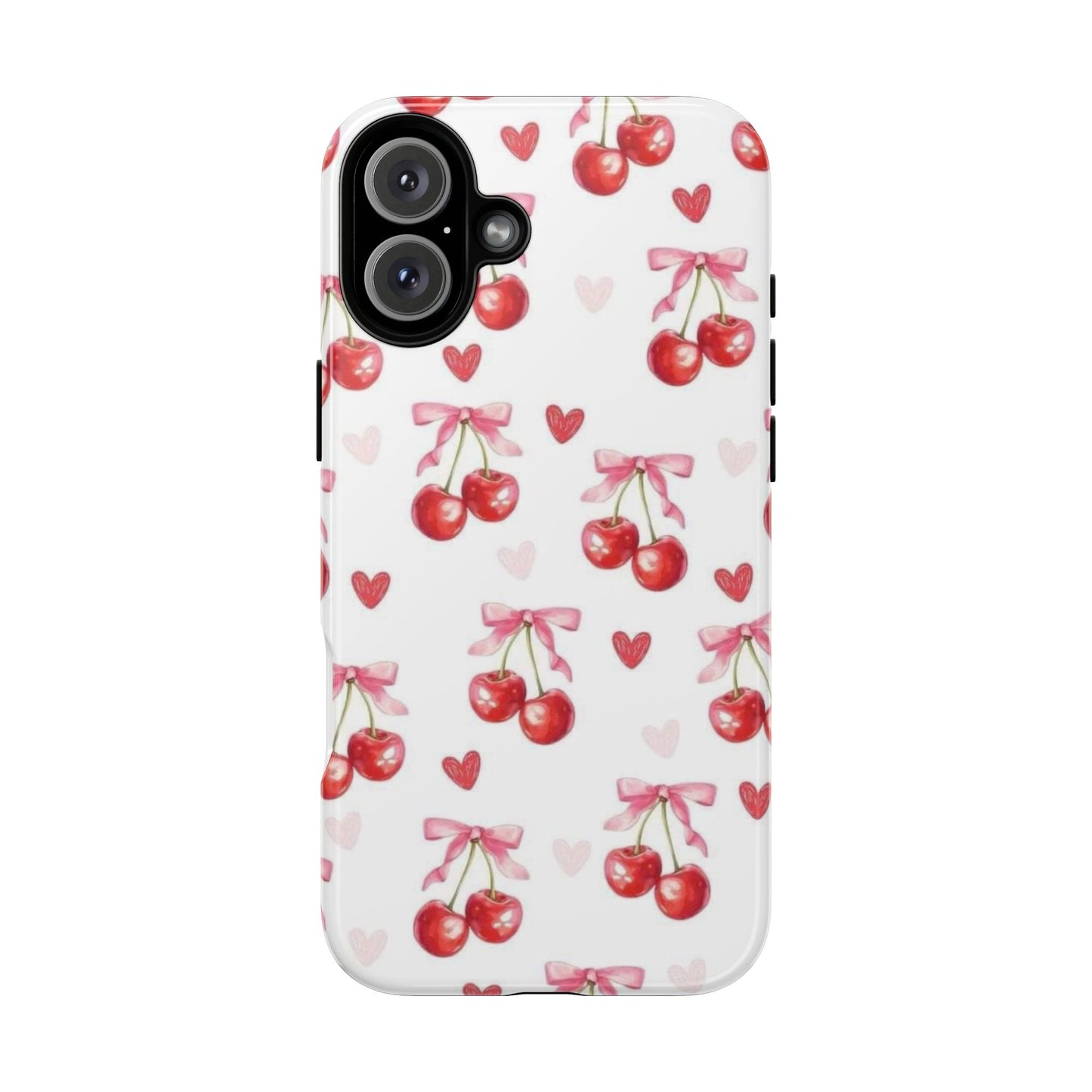 Cherry Coquette Cute Durable Tough Phone Case