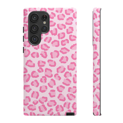 Pink Cheetah Print Phone Case for iPhone and Samsung