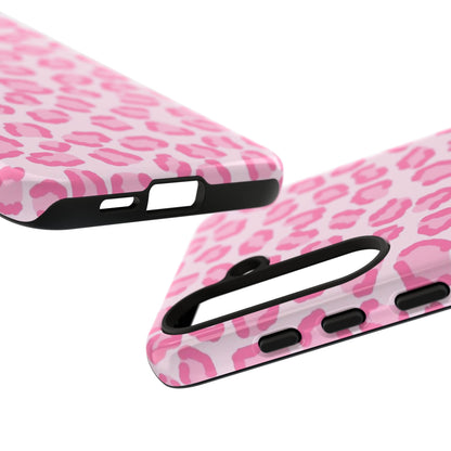 Pink Cheetah Print Phone Case for iPhone and Samsung
