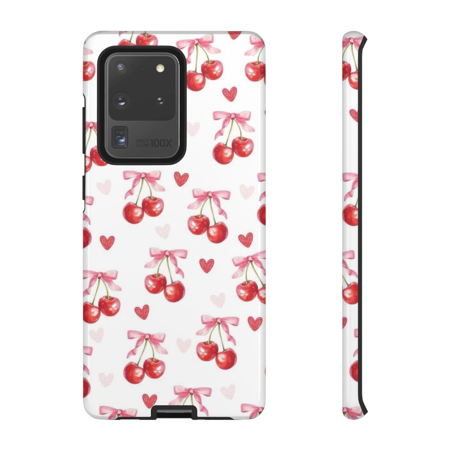 Cherry Coquette Cute Durable Tough Phone Case