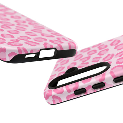 Pink Cheetah Print Phone Case for iPhone and Samsung