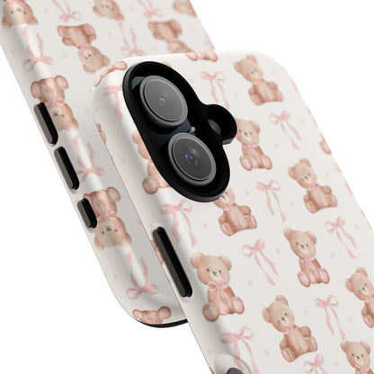 Coquette Teddy Bear Phone Case
