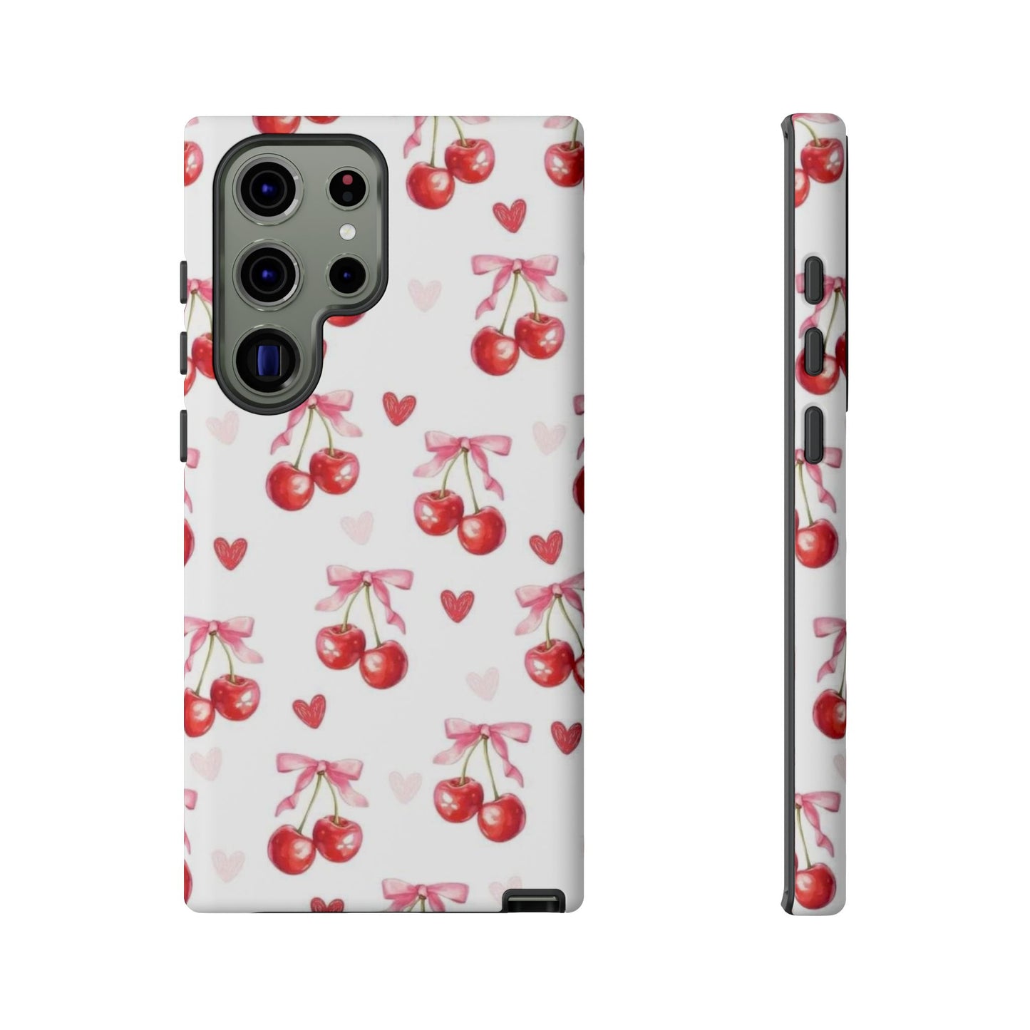 Cherry Coquette Cute Durable Tough Phone Case