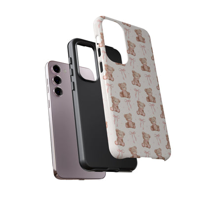 Coquette Teddy Bear Phone Case
