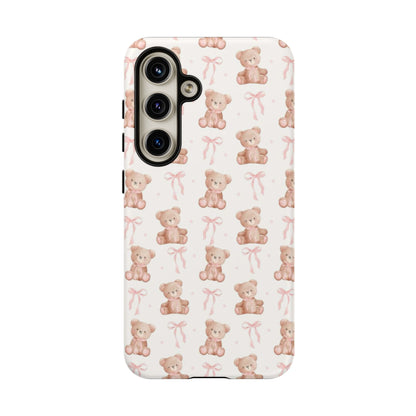 Coquette Teddy Bear Phone Case