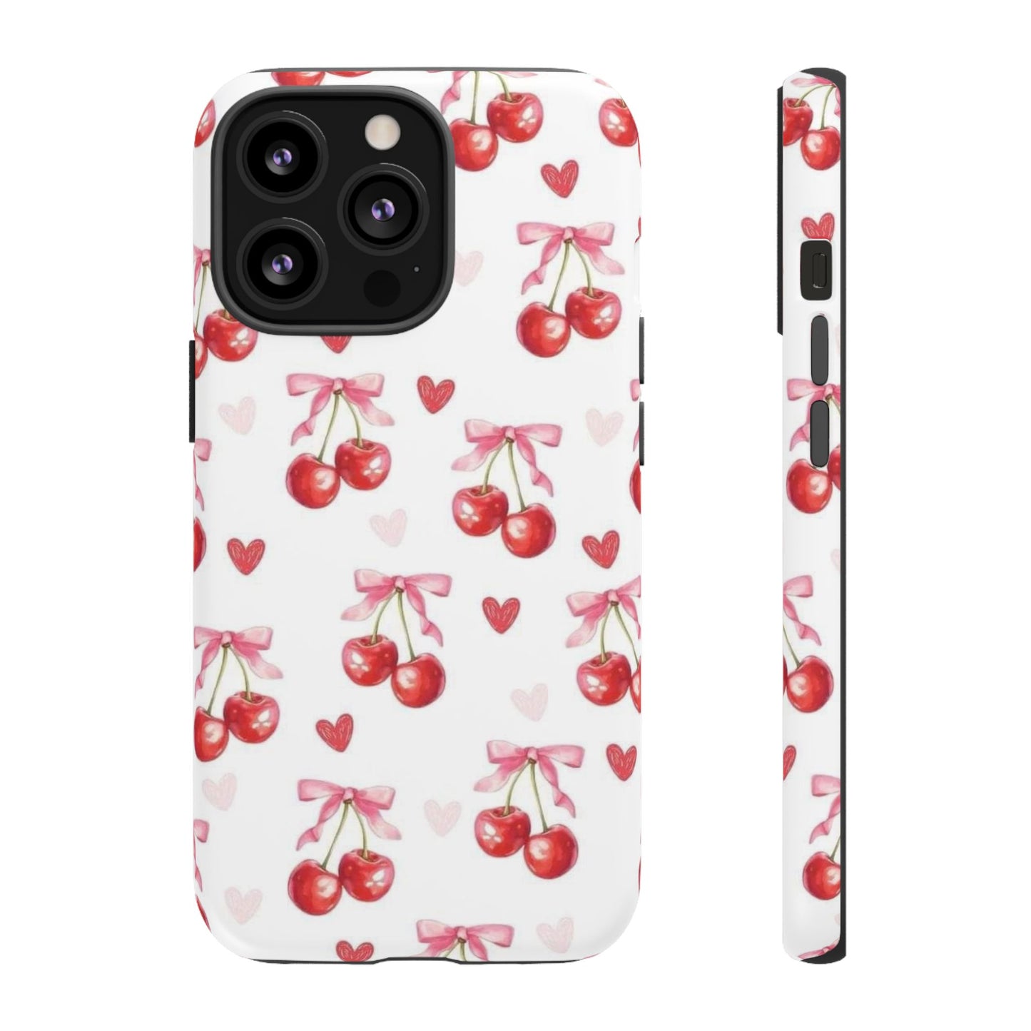 Cherry Coquette Cute Durable Tough Phone Case