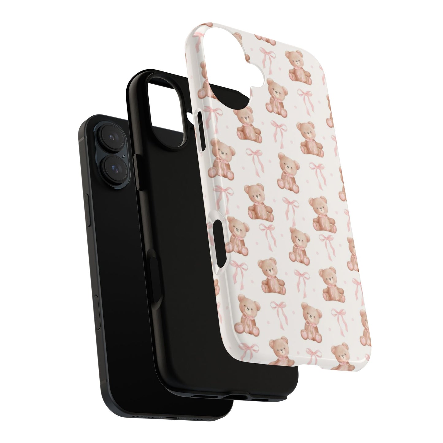 Coquette Teddy Bear Phone Case