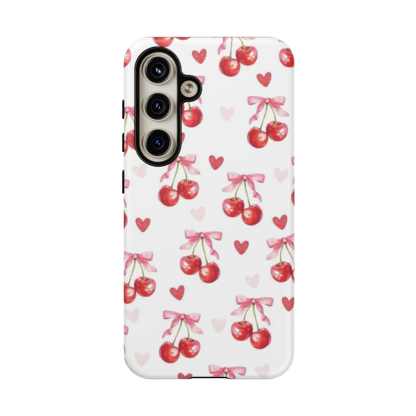 Cherry Coquette Cute Durable Tough Phone Case