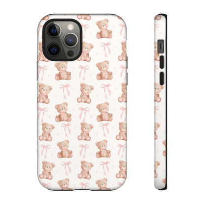 Coquette Teddy Bear Phone Case