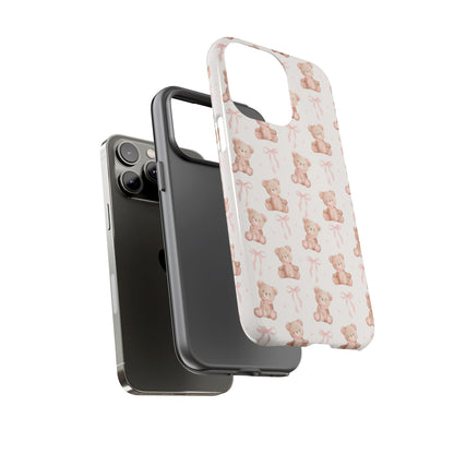 Coquette Teddy Bear Phone Case