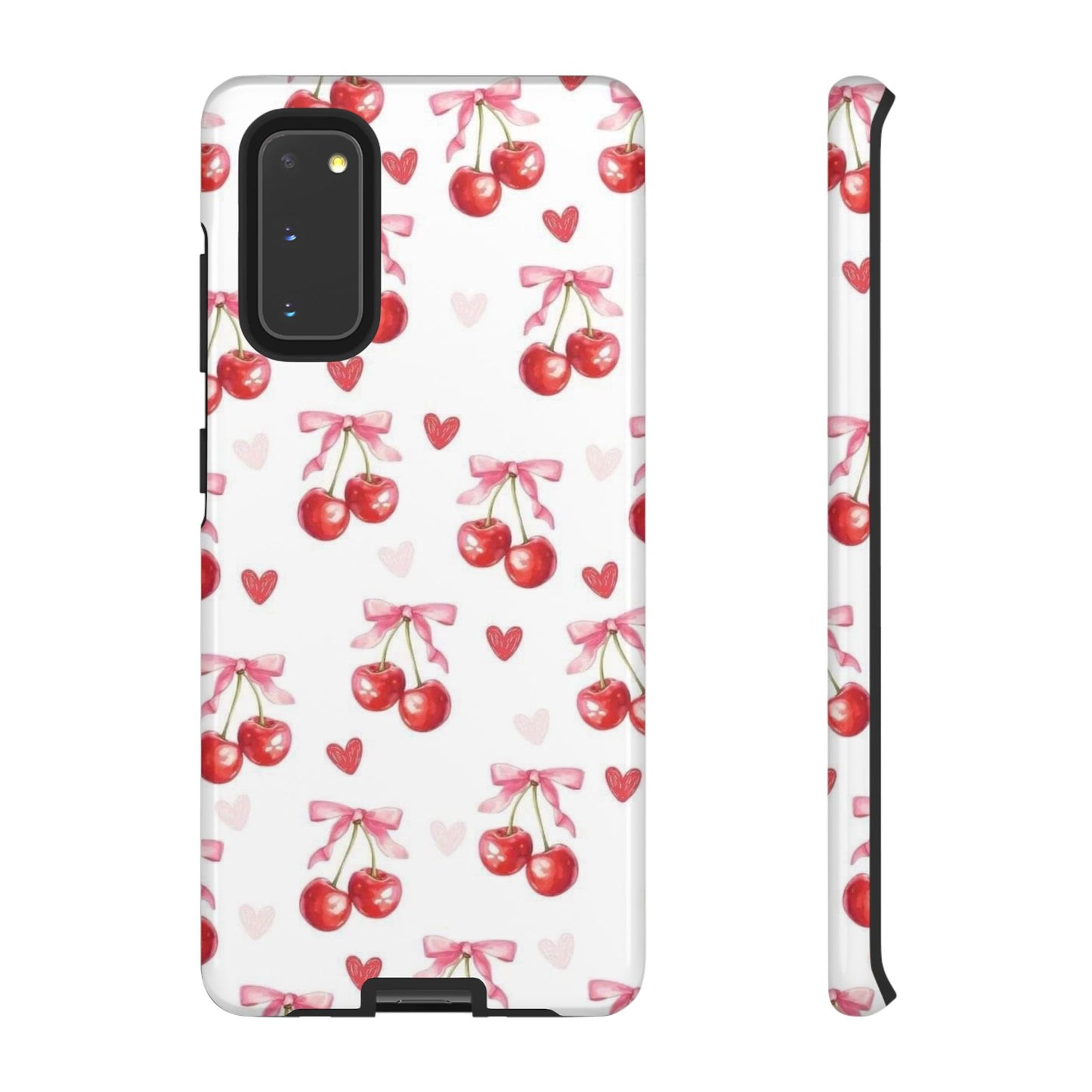 Cherry Coquette Cute Durable Tough Phone Case