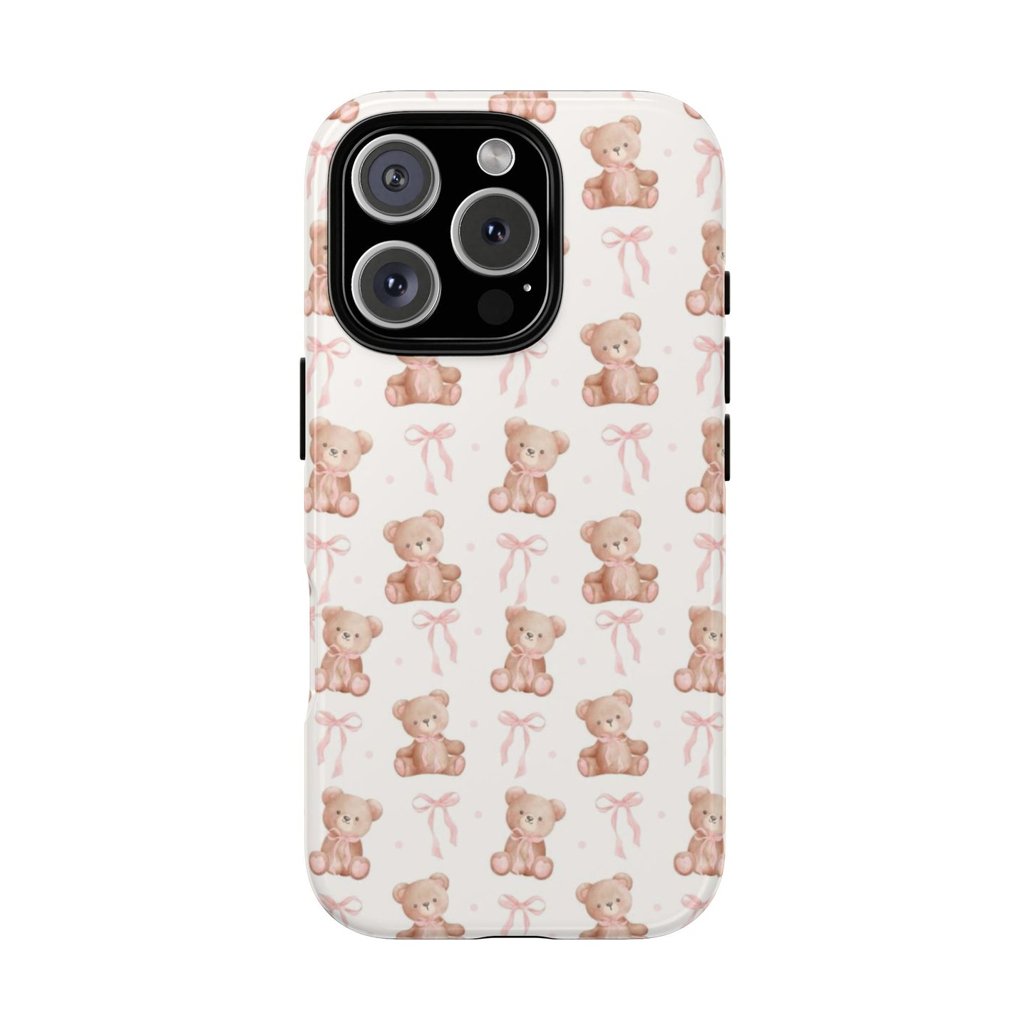 Coquette Teddy Bear Phone Case
