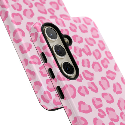 Pink Cheetah Print Phone Case for iPhone and Samsung