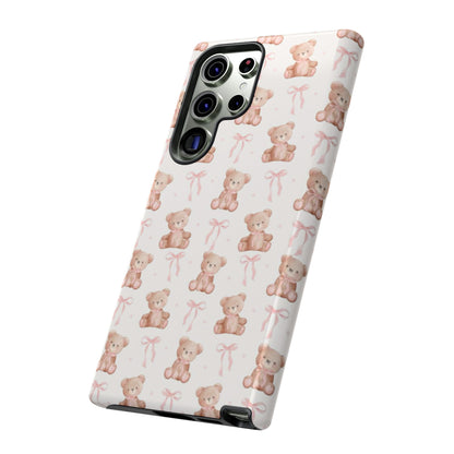 Coquette Teddy Bear Phone Case